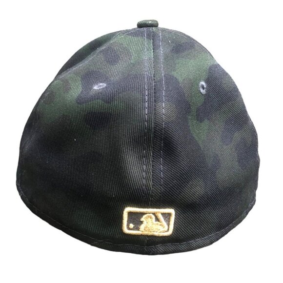 New Era 59Fifty New York Yankees Military Green Camo Fitted Hat 7 1/8 - Picture 5 of 10
